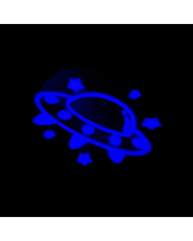 GRA ZRĘCZNOŚCIOWA PISTOLETY LASEROWE Z PROJEKTOREM UFO ZABAWKA POD CHOINKĘ 